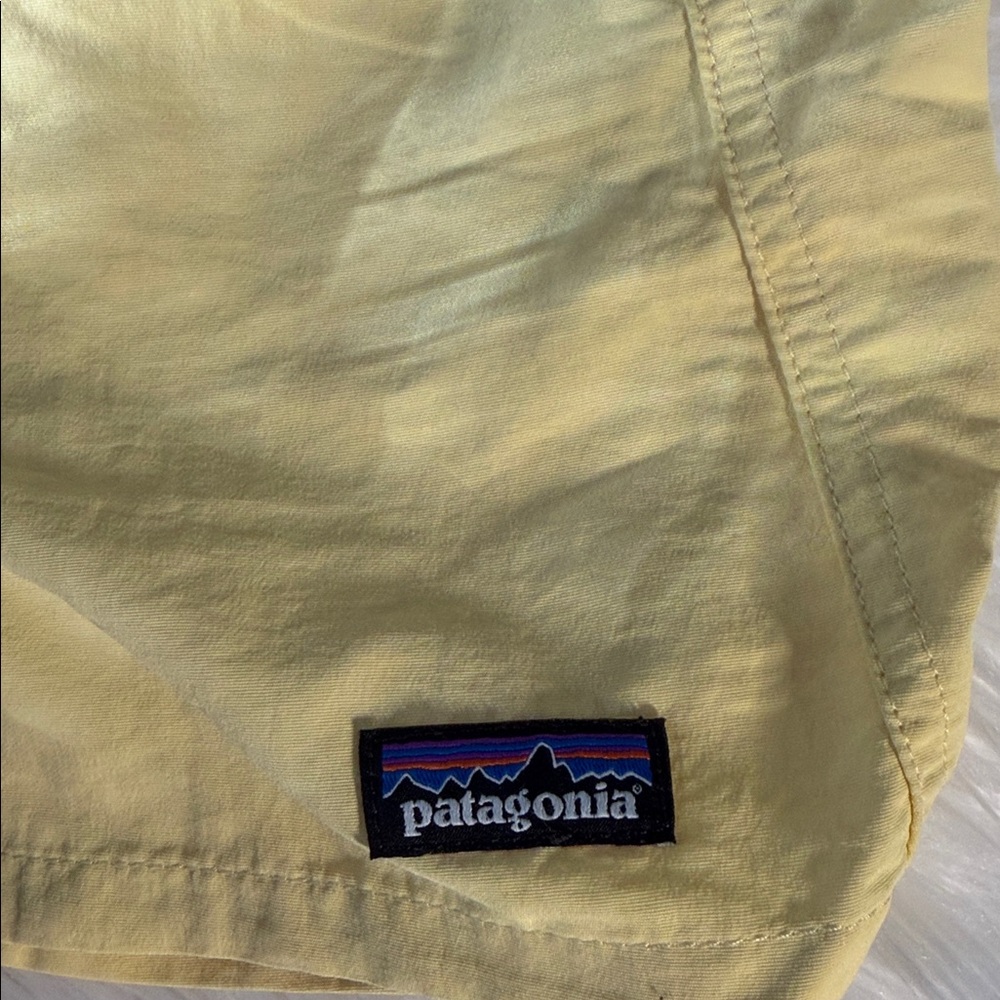 Patagonia Crest Yellow Baggies - Picture 4 of 8